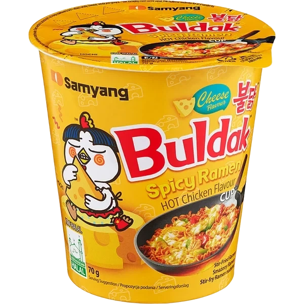 Ramen Nudler Cup Cheese 70g Buldak
