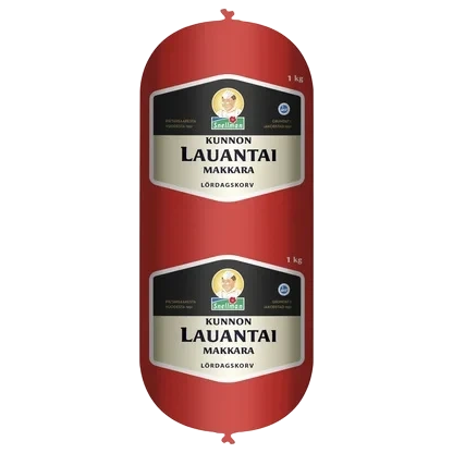 Lördagskorv rak, kokt