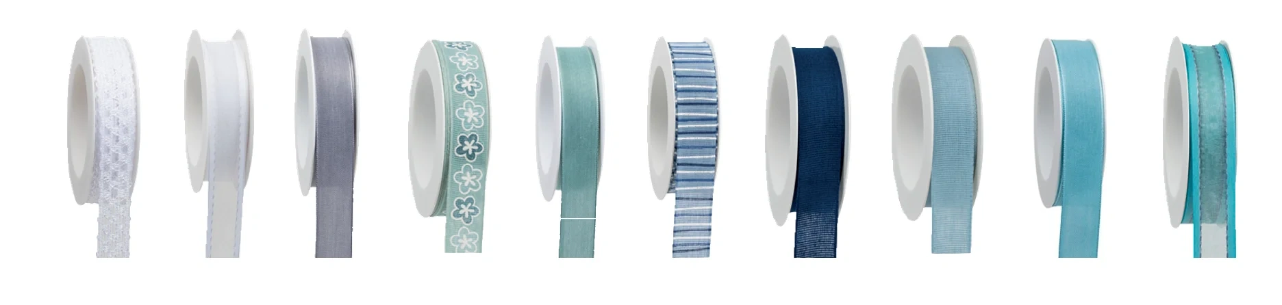 Geschenkband Woc Blue