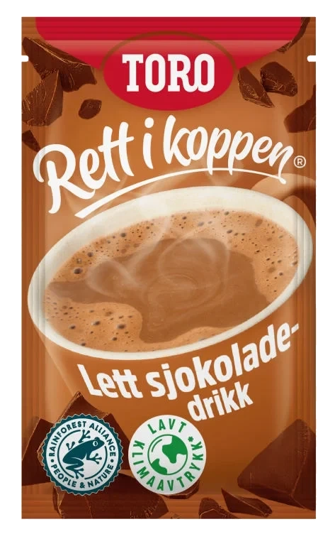 Sjokoladedrikk Lett 10x14g Rett i Koppen