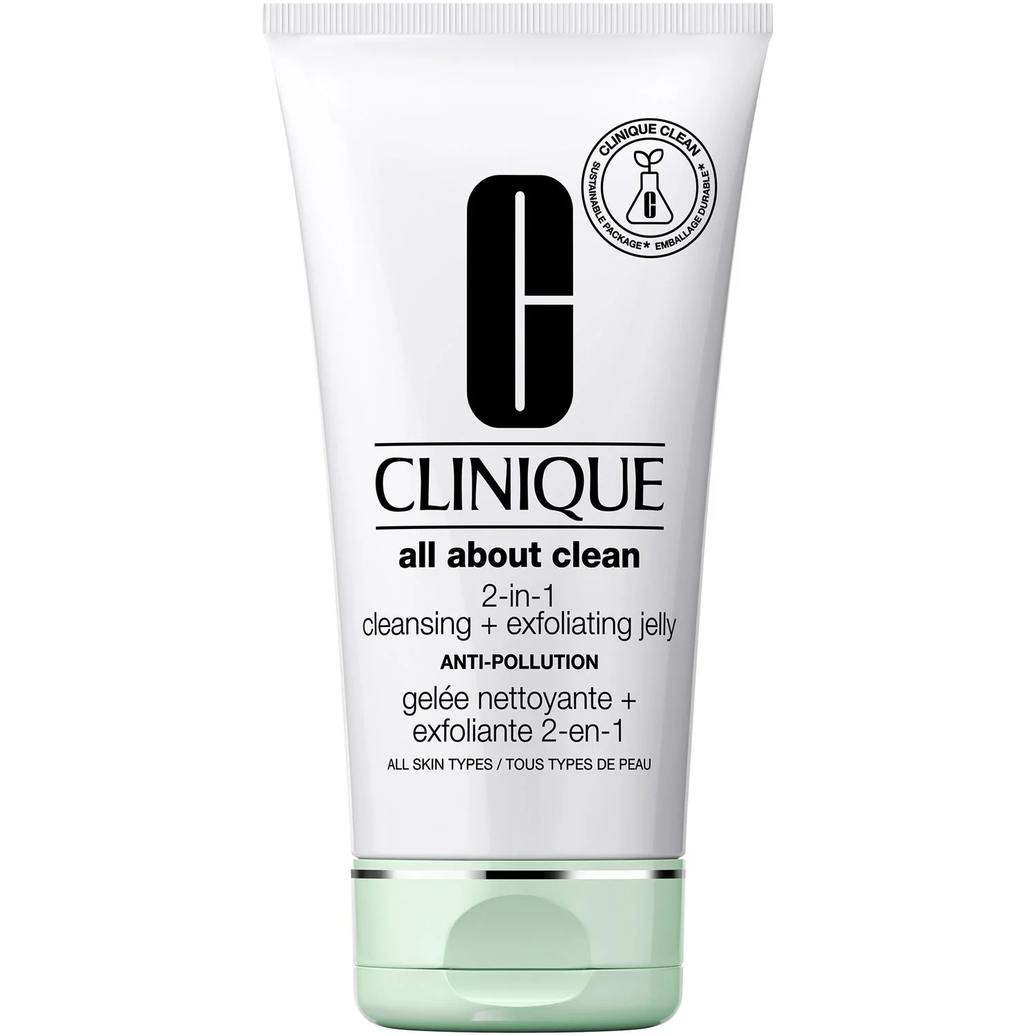 Clinique All About Clean 2-in-1 Cleansing + Exfoliating Jelly