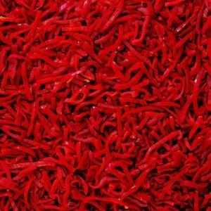 Paprika röd strimlad