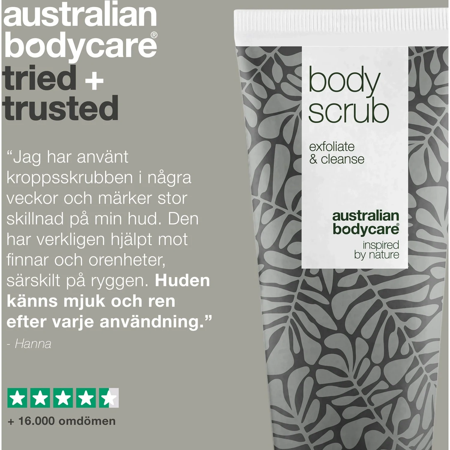 Australian Bodycare Body Scrub Lemon Myrtle