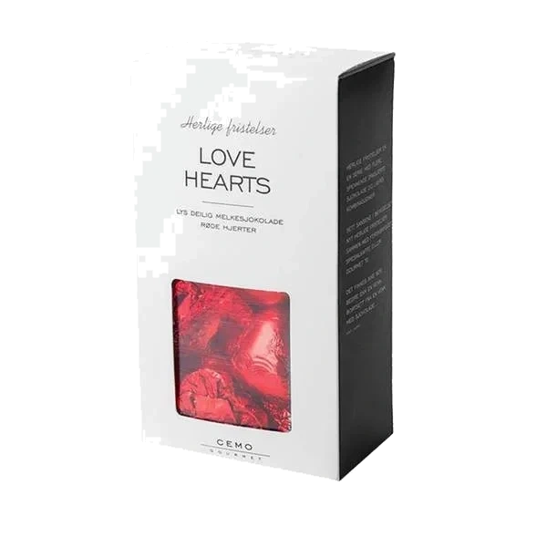 Love Hearts - Mørk Sjokolade