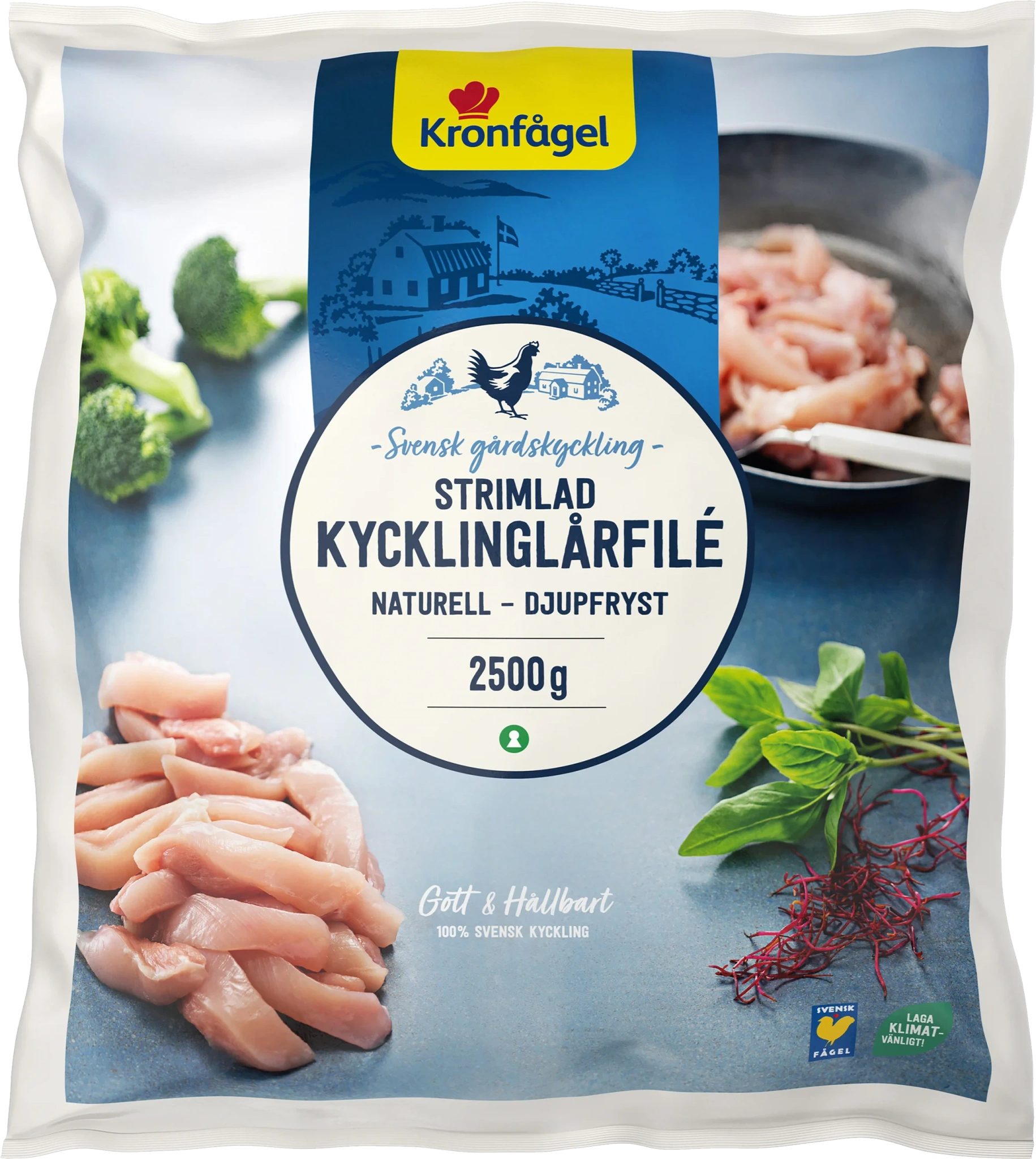 Strimlad lårfilé