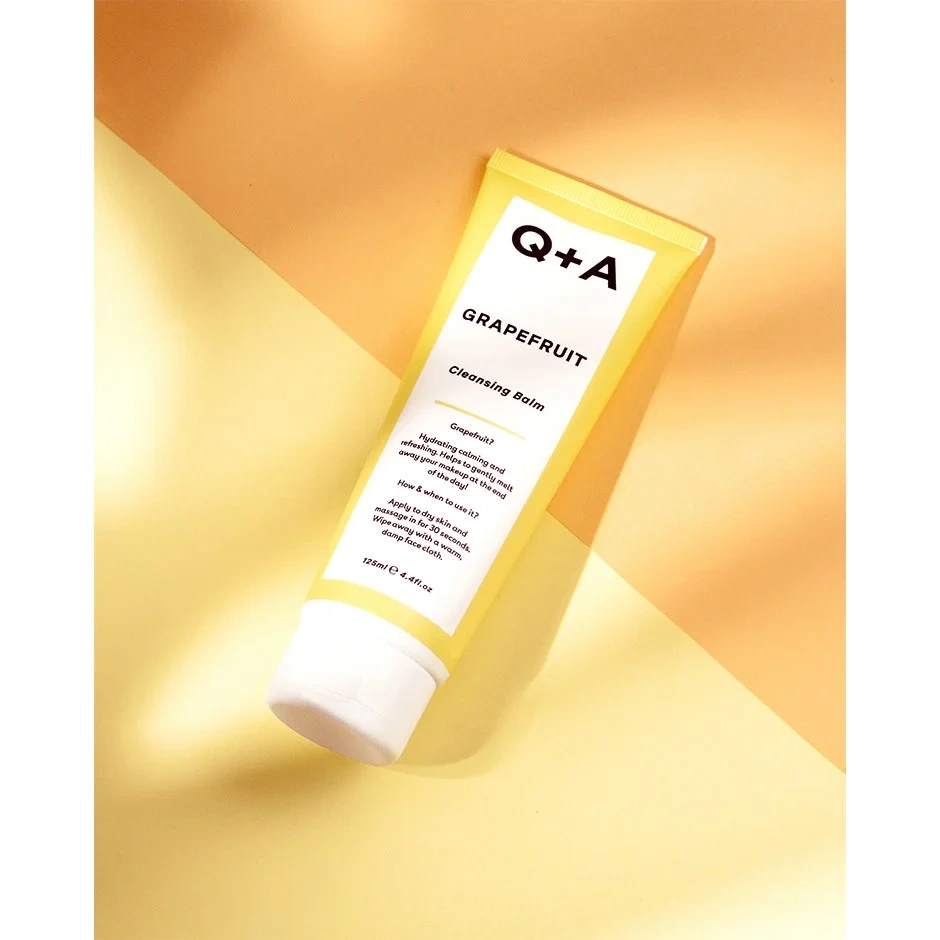 Q+A Grapefruit Cleansing Balm