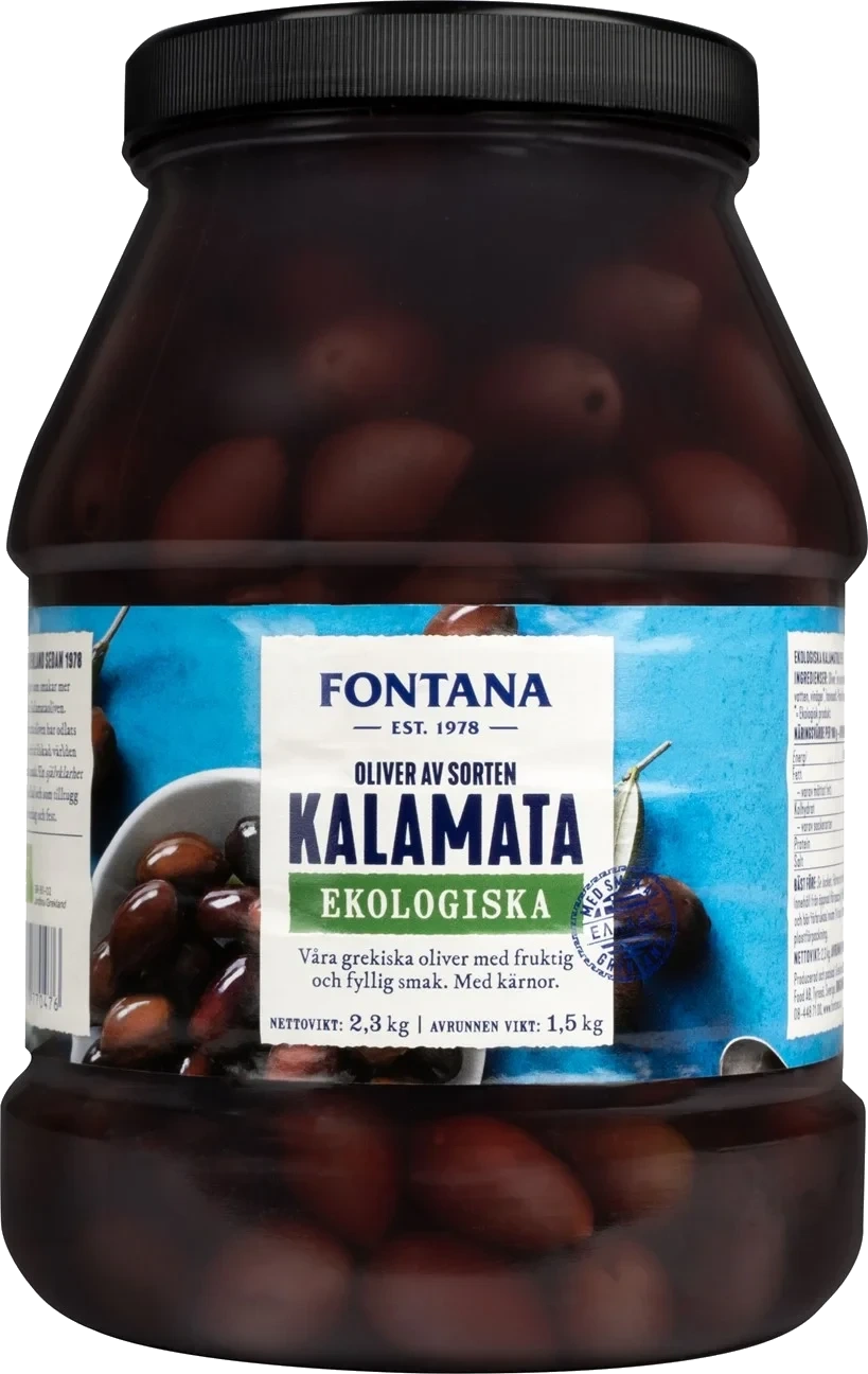 Oliver Ekologisk Kalamata med kärna