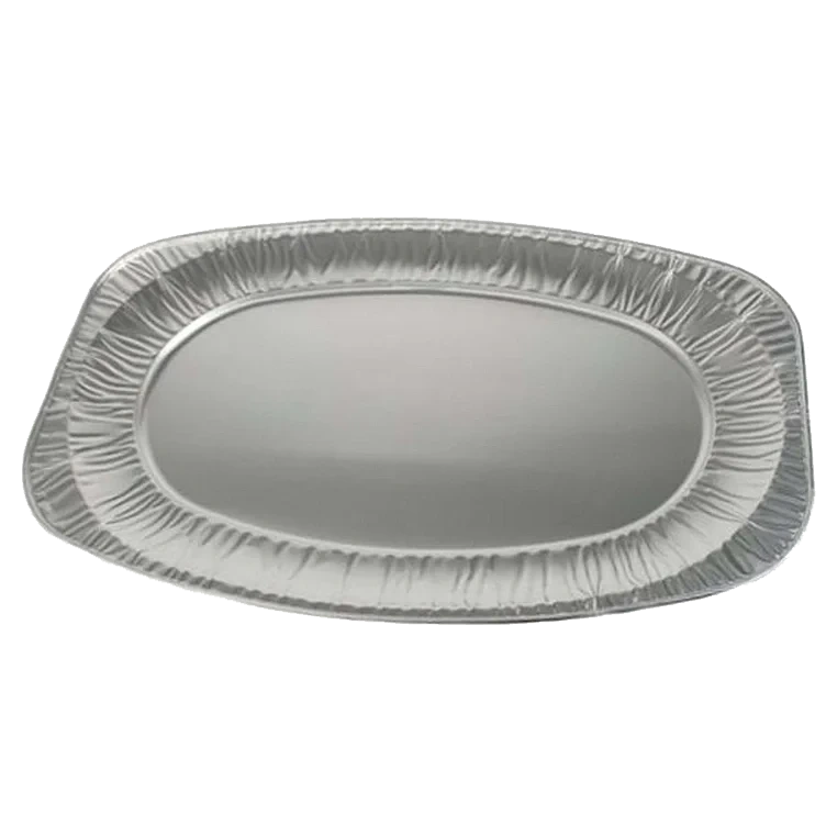 Alufat stor oval 548x359mm 6x10stk