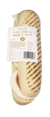 Panini Salami & Røkt Ost 190g