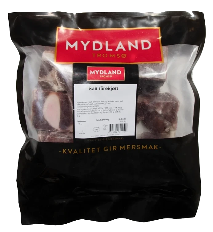 Salt Fårekjøtt Ca 1,3kg Frys Mydland