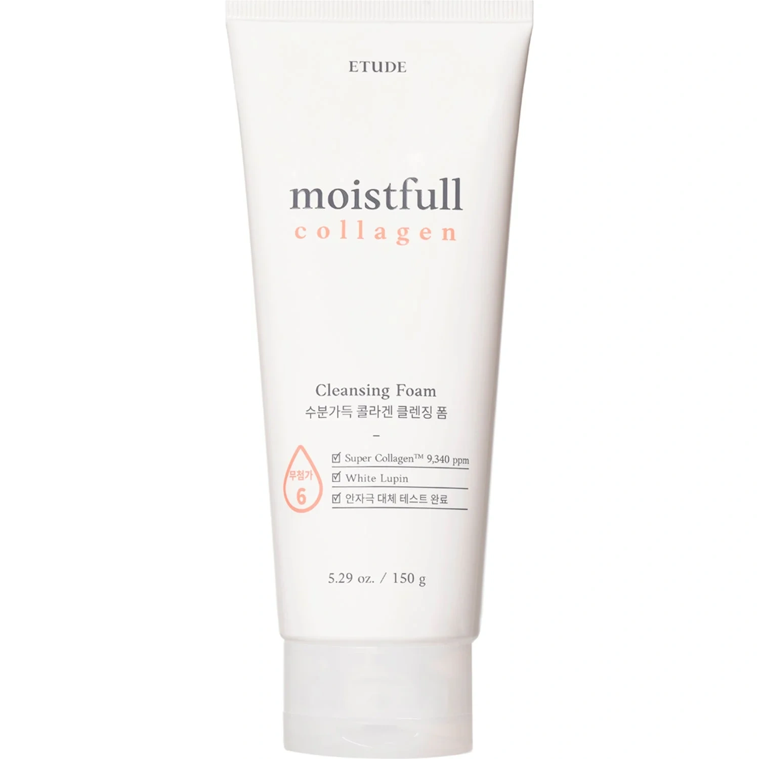 Etude Moistfull Collagen Cleansing Foam