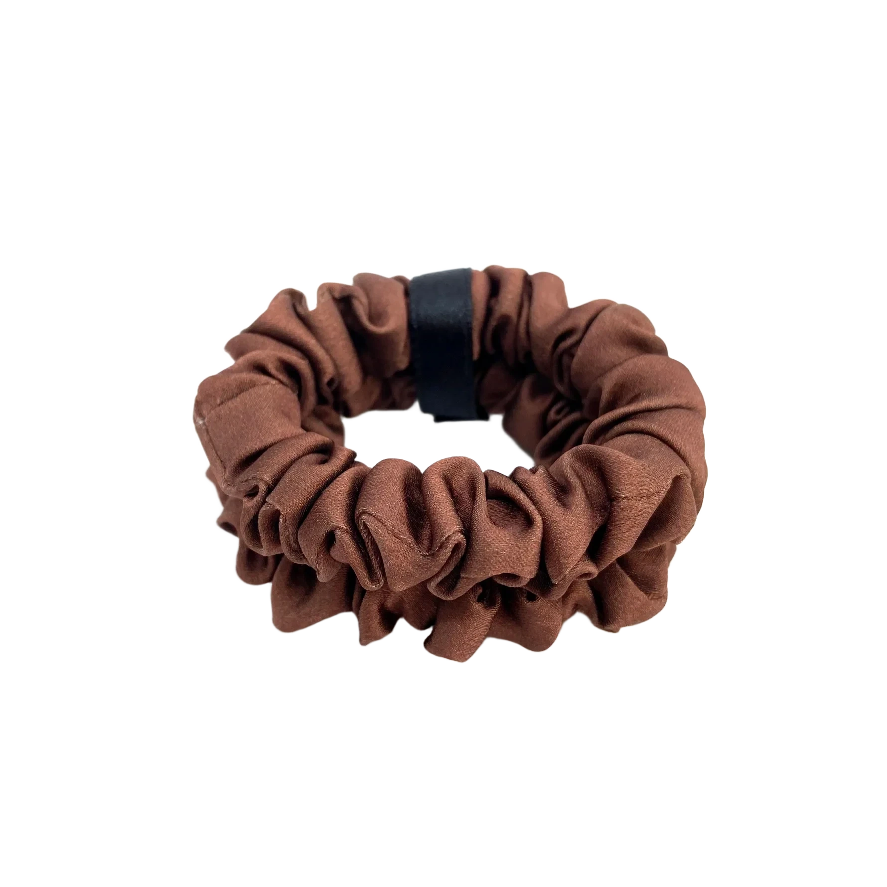 PIPOL'S BAZAAR Delize De Luxe Scrunchie 2-pack Brown 2 pcs