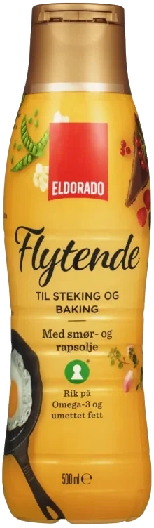 Margarin Flytende Smør/raps 500ml Eldorado