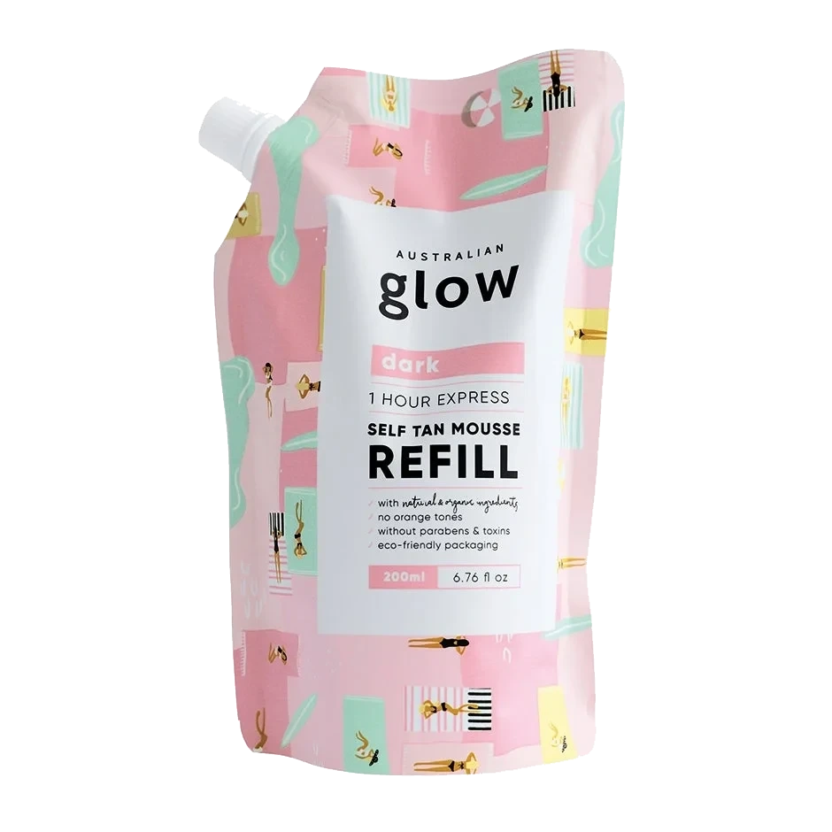Australian Glow Glow Express Tan Mousse Refill – Dark