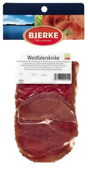 Westfalerskinke 90g Bjerke