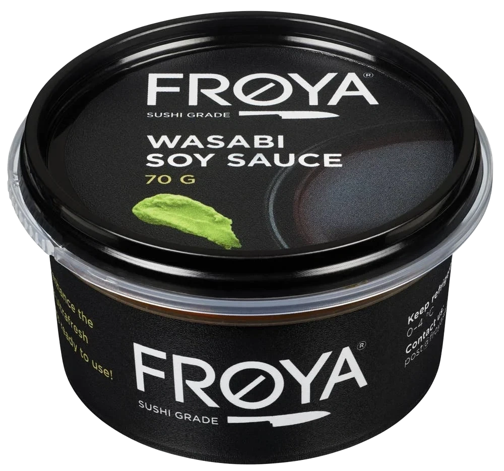 Wasabi Soy Sauce 70ml Frøya