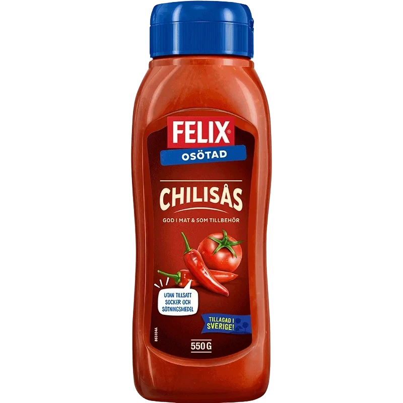 Chilisås Osötad