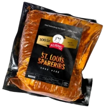 Spareribs St. Louis Sousvide