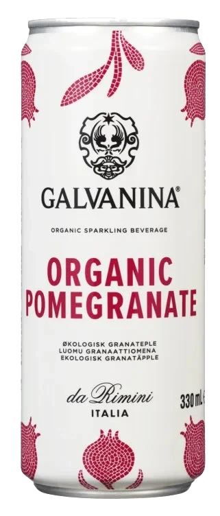 Galvanina Organic Pomegranate 0,33l boks