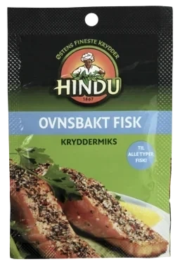 Ovnsbakt Fisk Kryddermiks Pose Hindu