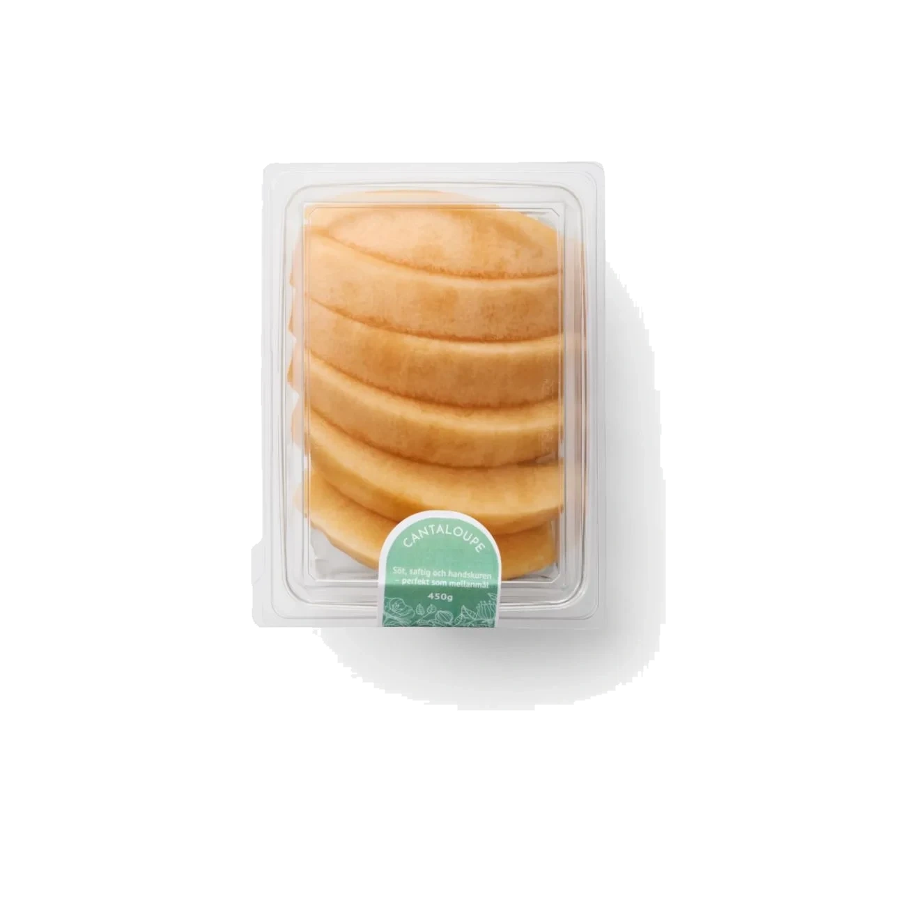 Cantaloupemelon klyftor