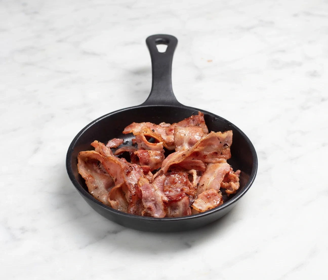 Bacon skivad rulle