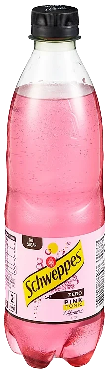 Schweppes pink tonic zero  24x50cl