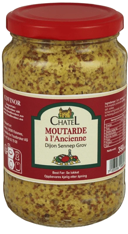 Chatel Grov Dijonsennep 350g