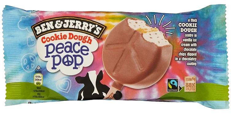 Ben&Jerry's Cookie Dough Peace Pop 80ml
