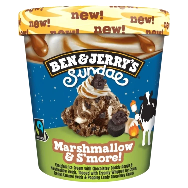 Ben&Jerry's Marshmallow & S'More 427ml
