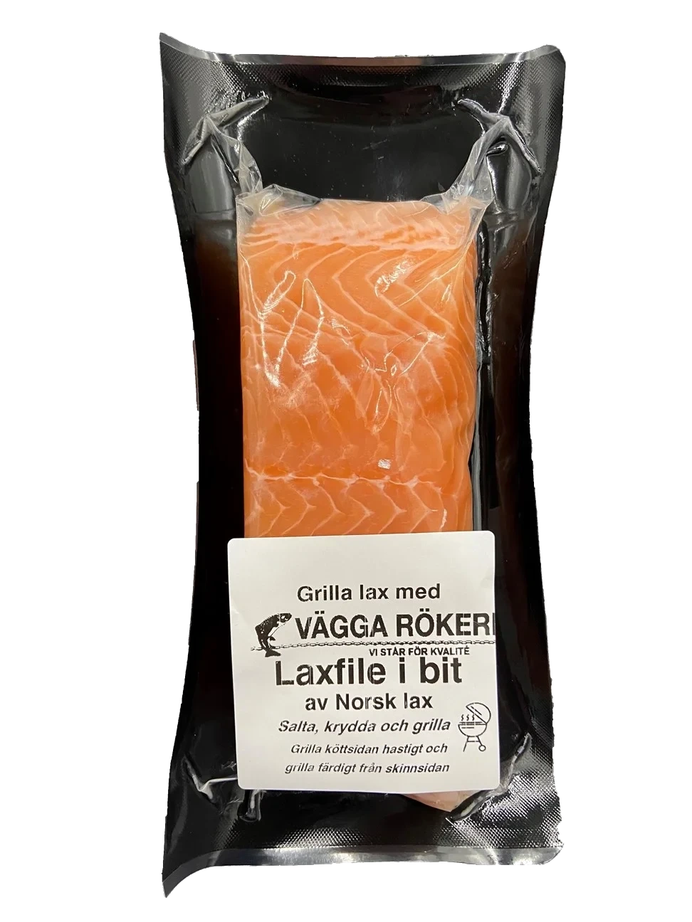 Färsk Laxfilé i bit