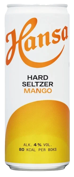 Hansa Hard Seltzer Mango 0,33l boks