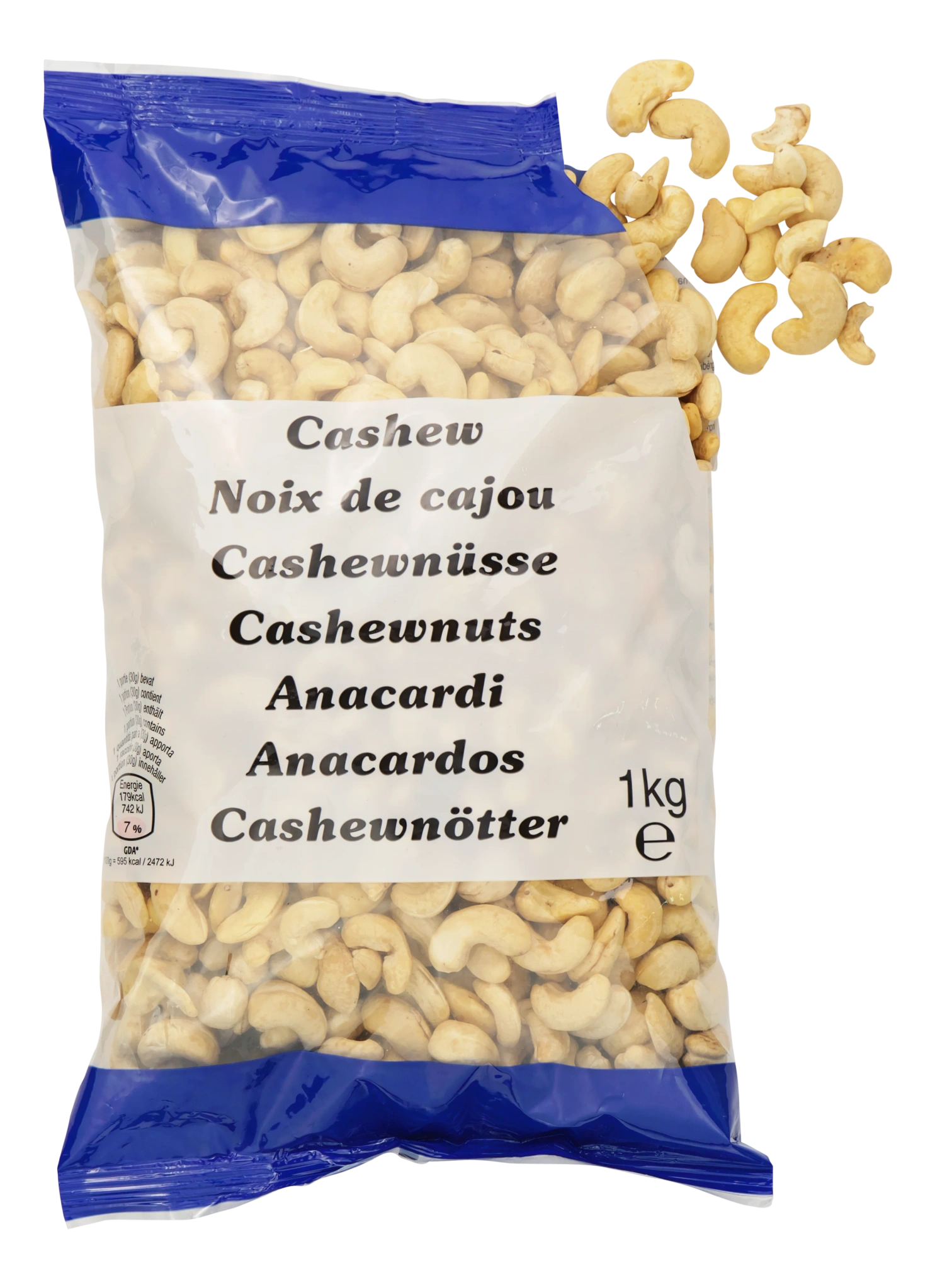 Cashewnöt naturell