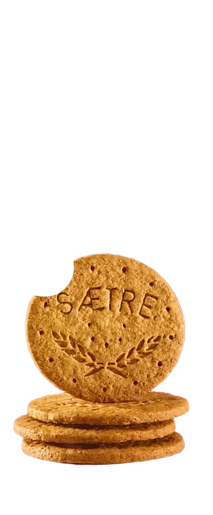 Digestive Kjeks Fullkorn 400g Sætre