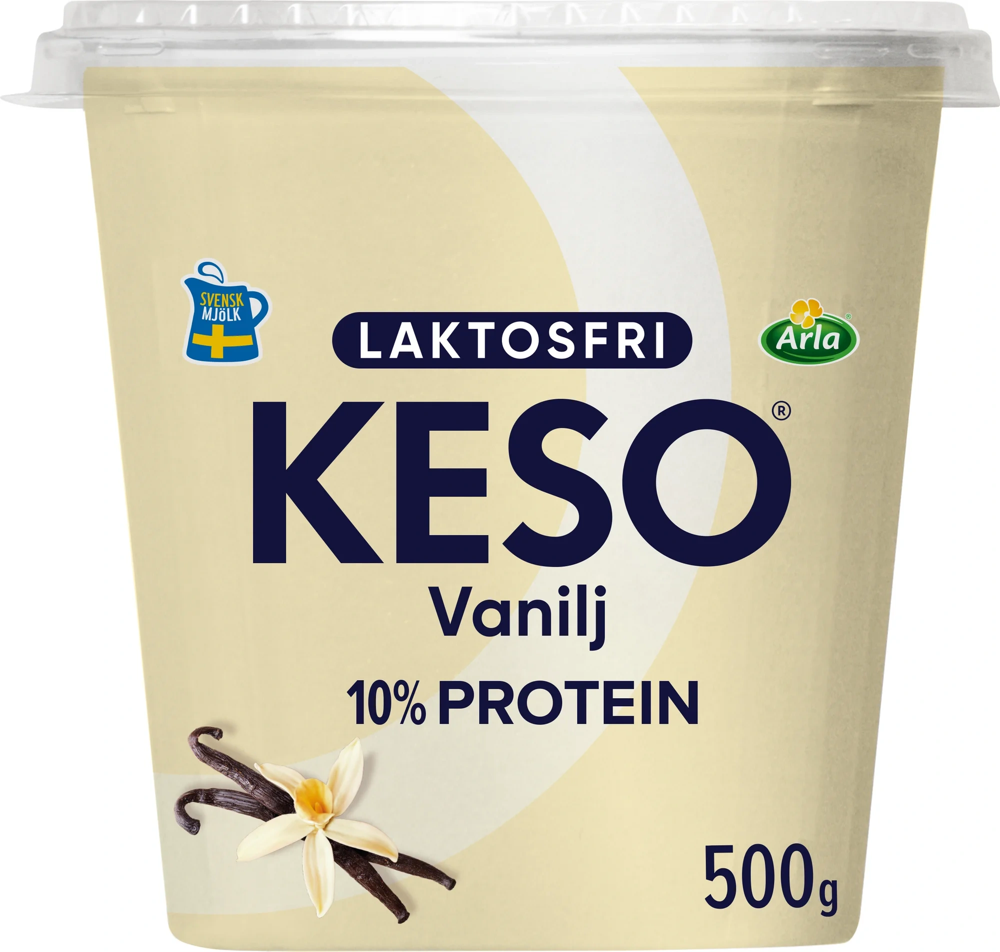 Laktosfri cottage cheese vanilj 2.9%