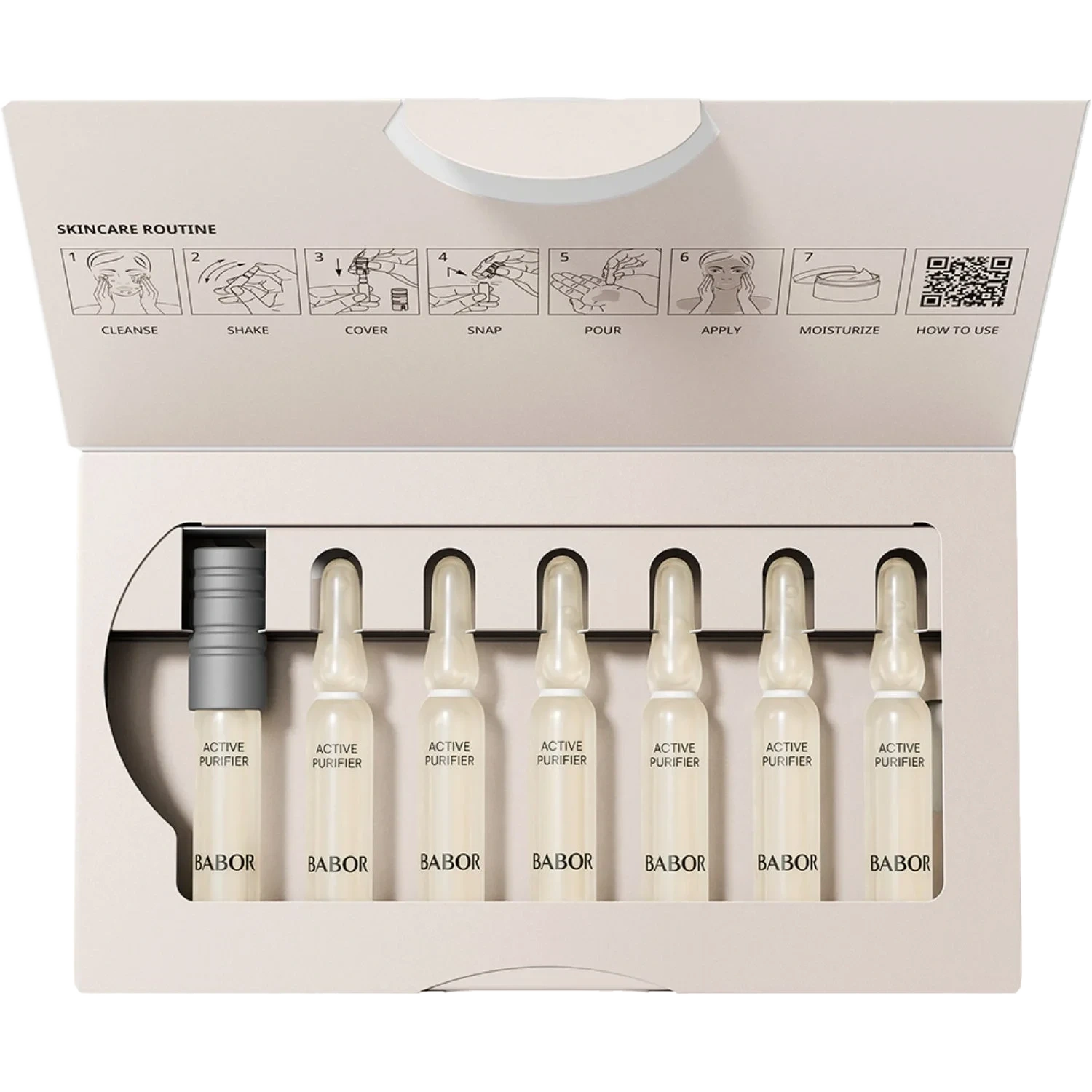 BABOR Active Purifier Ampoule, 7 x