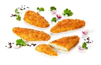 Panerad fiskfilé förstekt MSC