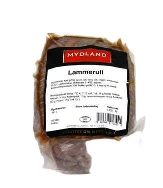 Mydland Lammerull Rå Fryst 800g