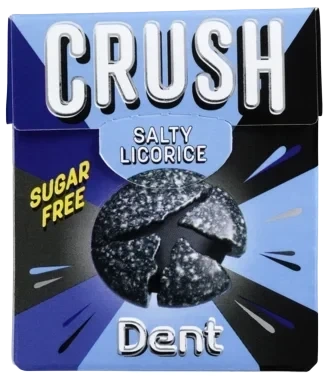 Dent crush salty licorice   25g