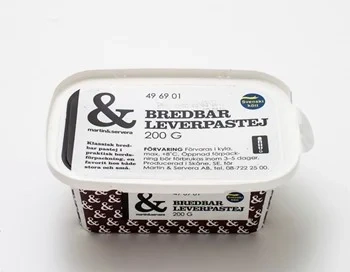 Leverpastej bredbar