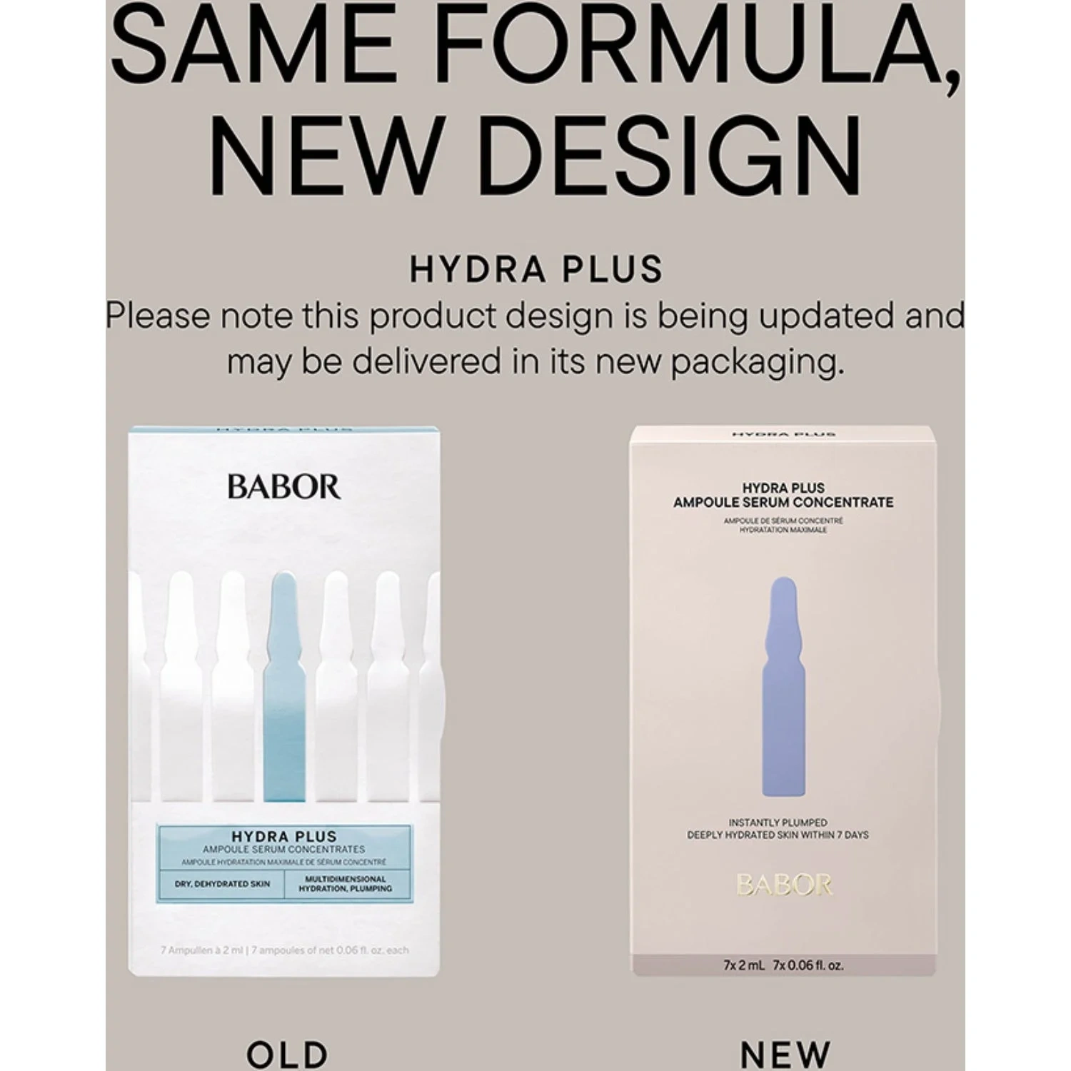 BABOR Hydra Plus Ampoule, 7 x 2 ml