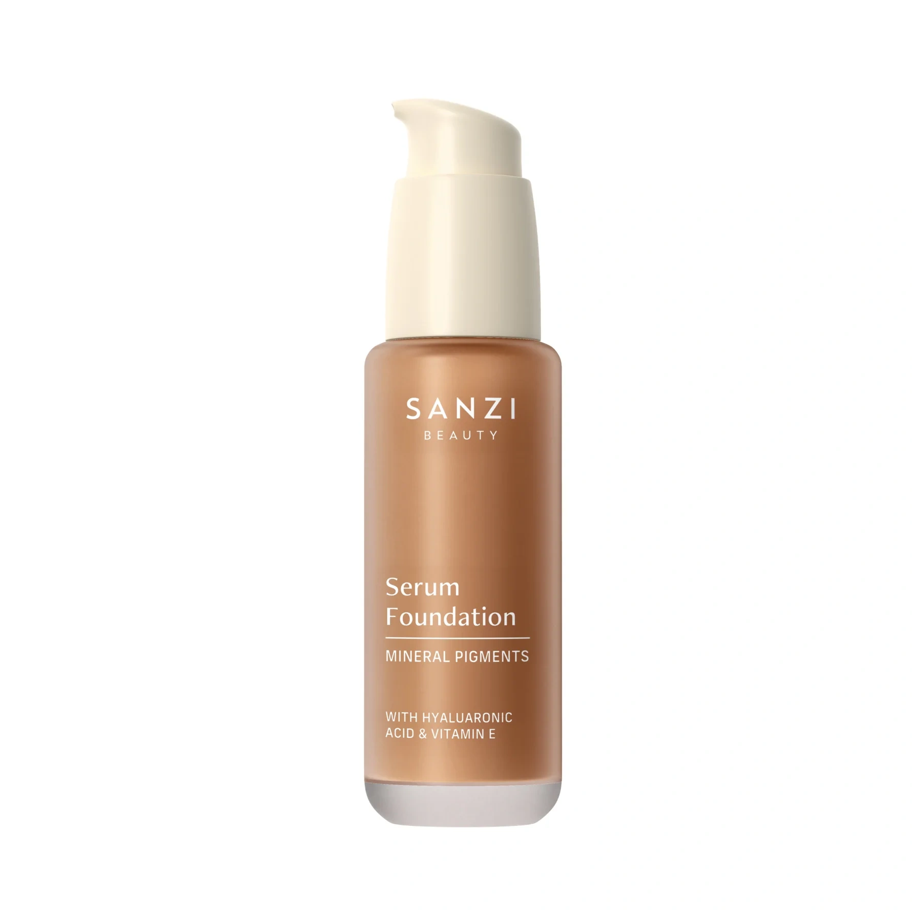 Sanzi Beauty Serum Foundation Mineral Pigments 09 Deep Warm Rosy