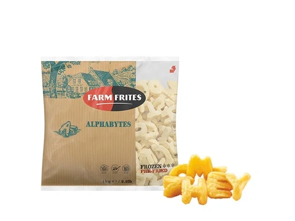 FARM FRITES SPECIALITER Potatisbokstäver