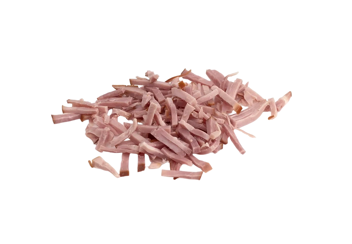 Rökt skinka strimlad
