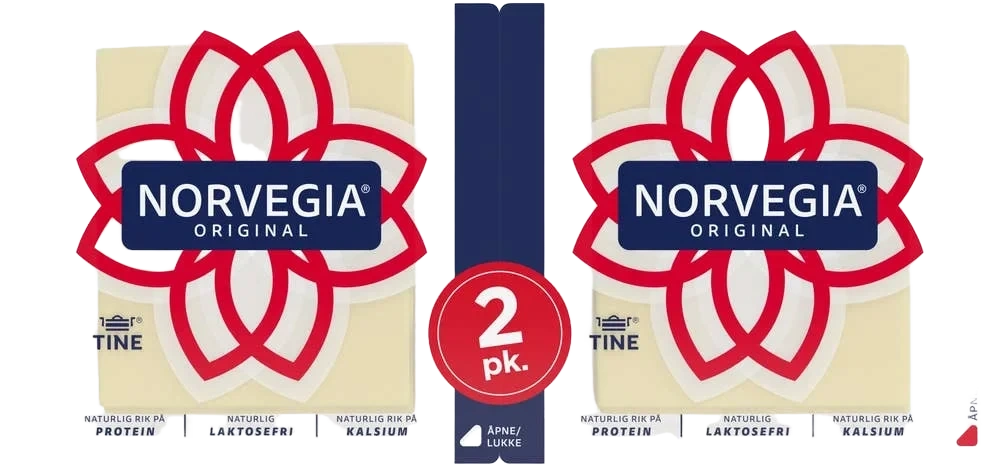 Norvegia 26% skivet