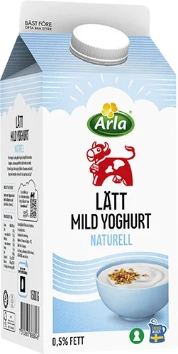 Mild yoghurt lätt naturell 0.5%
