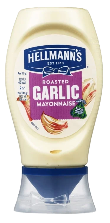 Majones Garlic 253g flaske Hellmanns