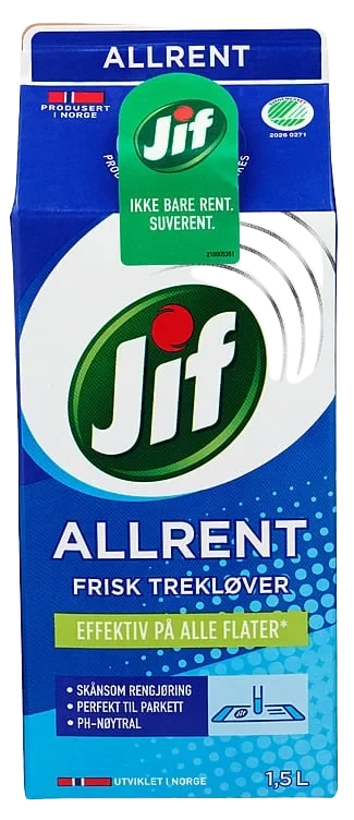 Jif Allrent Frisk Trekløver Kart. 1,5L