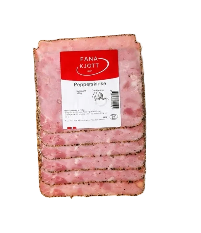 Pepperskinke Ca150g Fana Kjøtt