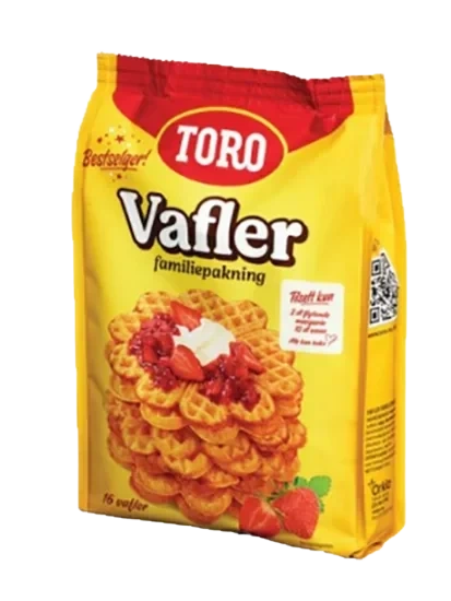 Toro Vafler Familiepakning 591g
